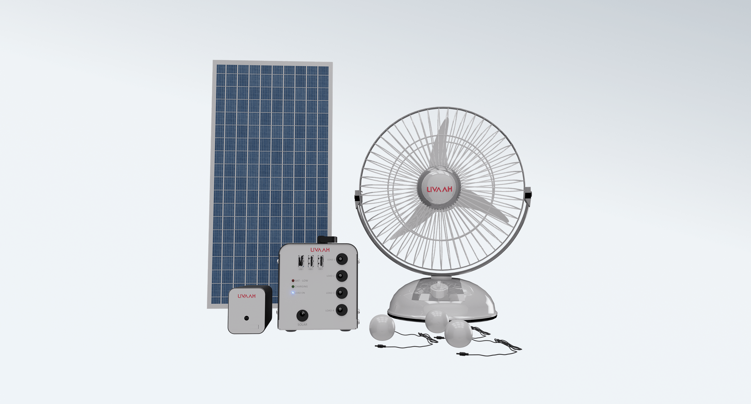 Solar Power Fan
